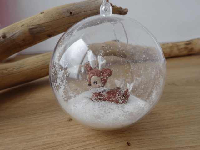 Boule de neige - Petit Renne🦌