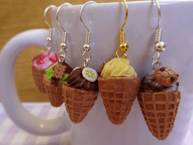 🍦 Glaces italiennes au coulis à la fraise et biscuit