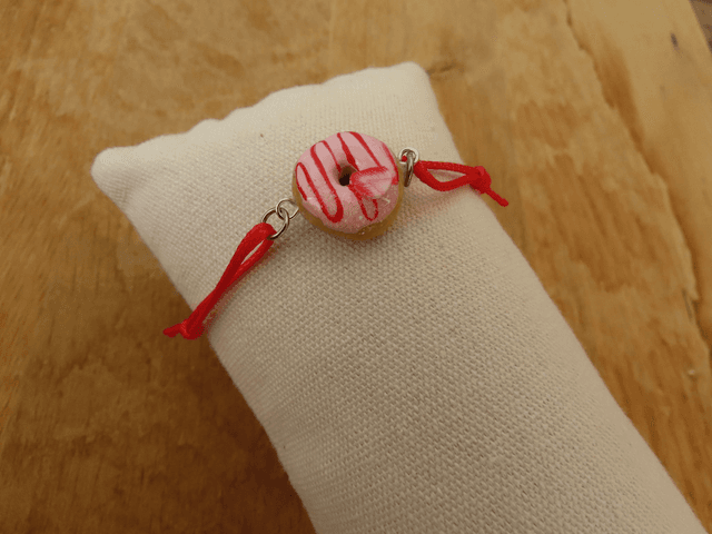 Donut à la fraise 