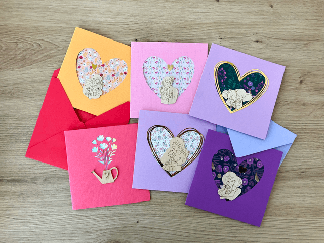 Cartes faites main &quot;Fête des mères&quot;